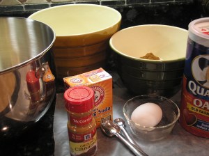 Measure all ingredients separately