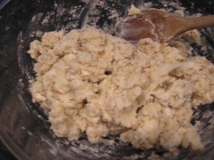 Mix together with wooded spoon