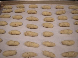 Shape and ready to bake