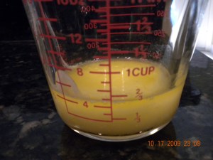 1 stick of melted butter