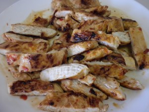 Sliced Cooked Chicken