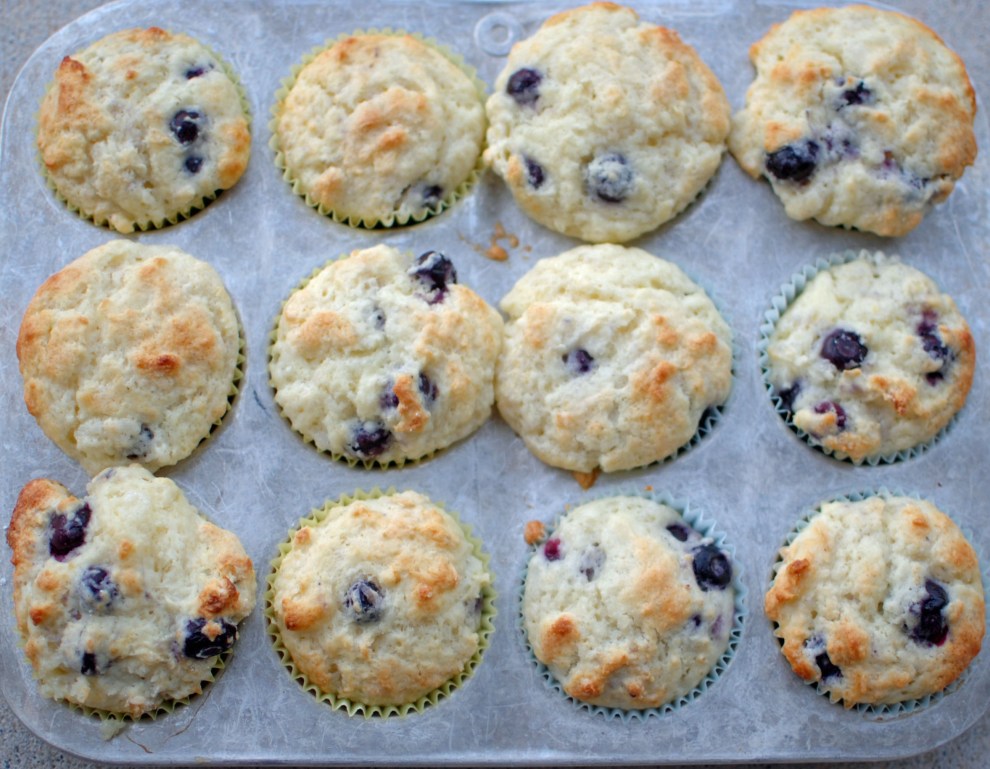 Donna Hay's Blueberry Muffins
