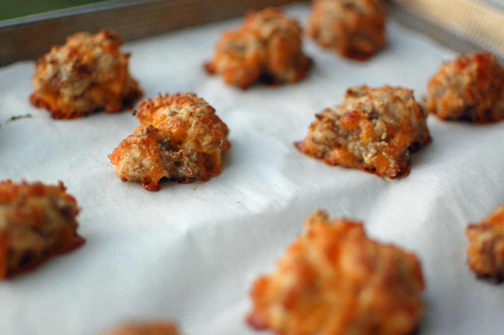Sausage Balls made with Buttermilk