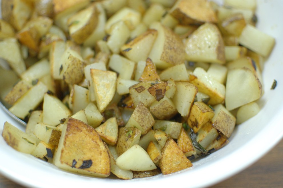 Pan roasted Potatoes