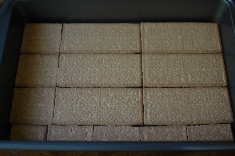 Graham Crackers in 9x 13 in pan