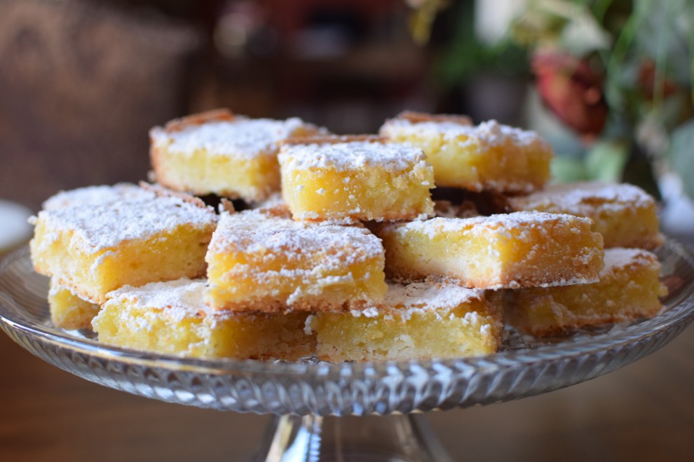 luscious lemon bars