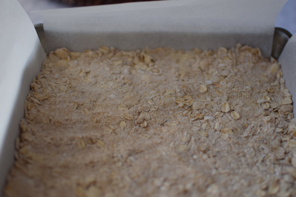add rest of oat mixture